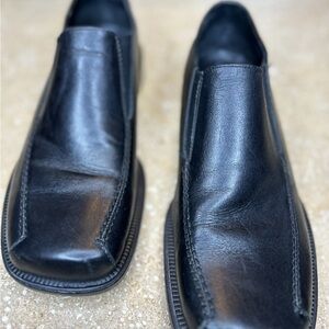 Kenneth Cole Men's Black Leather Loafers